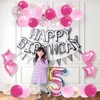 Happy Birthday Decoration Balloons, Happy Birthday, Letter Balloons, Decoration (Special