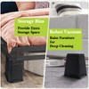 Bed Risers 10 inch Heavy Duty, Oversized Furniture Riser for