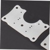 Operitacx 5pcs Heavy Duty Door Hinge Plates for Kitchen Cabinets