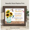 So Very Thankful Incredibly Grateful Unbelievably Blessed Wall Art -