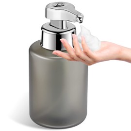 Phneems Automatic Soap Dispenser Touchless Foam Soap Dispenser Levels For Kitchen And Bathroom Liquid Hand Soap Dispenser Usb Charging Grey