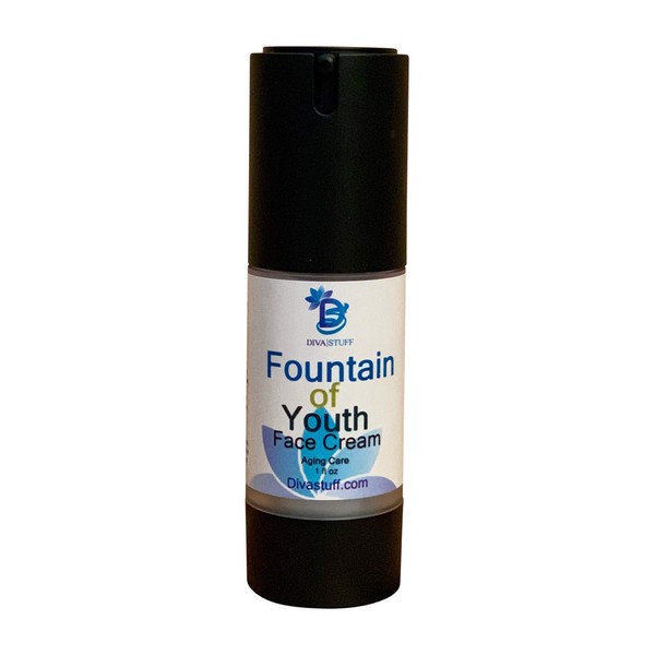 Anti Aging Face Cream Made Using Water From the Fountain of Youth & Argan Oil, By Diva Stuff
