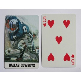 Dallas Cowboy Football Team Vintage Swap Playing Card
