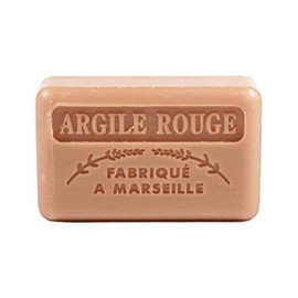 125g Savon De Marseille Soap - red clay (argile rouge) by Foufour