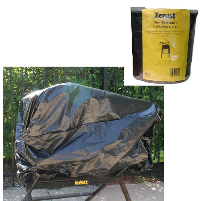 Zerust Rust-Preventive Table Saw Cover | 72inch L x 45inch