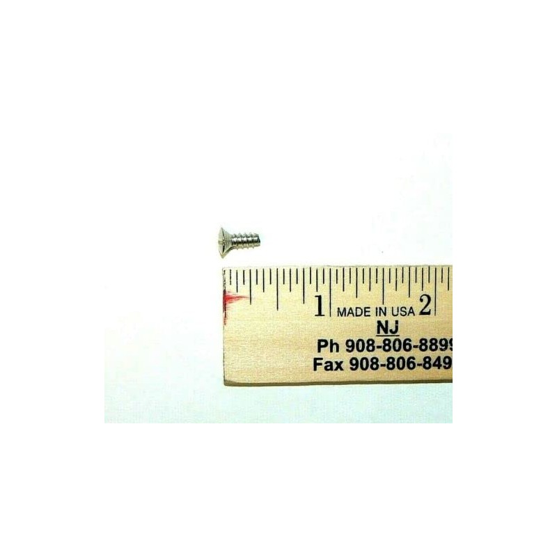 #6 x 3/8" Slotted Oval Head Sheet Metal Screws -