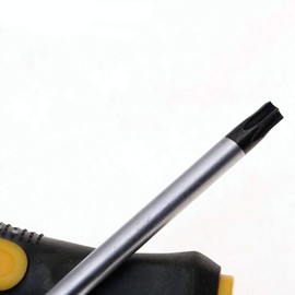 1PCS Torx Screwdriver, Torx Star Long Shaft Tamperproof Bit, Security Steel Driver Star Screwdrivers for Home Auto Repair (T20)