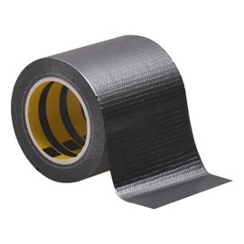 Hodeoo Heavy Duty Single-Sided Duct Cloth Tape - Multi-Use Easy Tear Gaffer Waterproof Cloth Tape for Your Needs 18.8IN*32.8FT (Black)