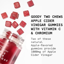 Beauty Pie Goody Two Chews Apple Cider Vinegar Gummies with Vitamin C & Chromium