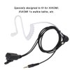 GOWENIC Auricular Walkie Talkie con Tubo Transparente de Aire de
