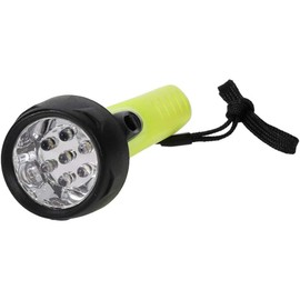 PRO-SAFE 6-1/2" Yellow Waterproof Tactical LED Flashlight: 4 AA Batteries Not Included