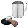 Navaris Coffee Tamper Set - Milk Jug and Stainless Steel