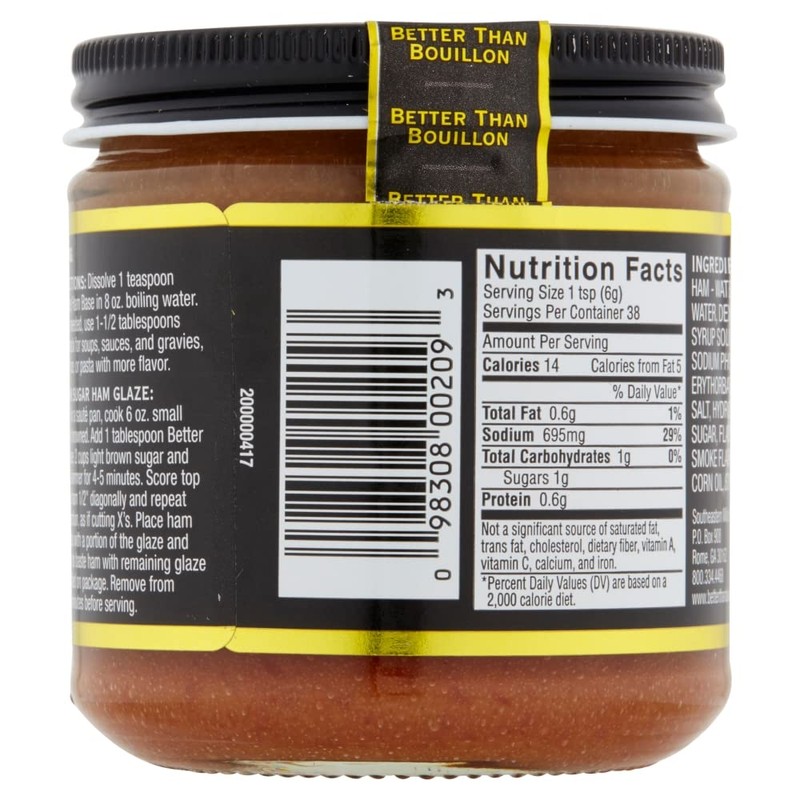 Better Than Bouillon Premium Ham Base, Made with Seasoned Ham,