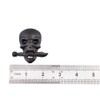 Pack of 2 Skull Emblem Logo Stickers for All Vehicles