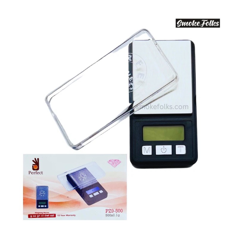 FUZION Perfect PZ9 - 500 X 0.1G Digital Pocket Scale