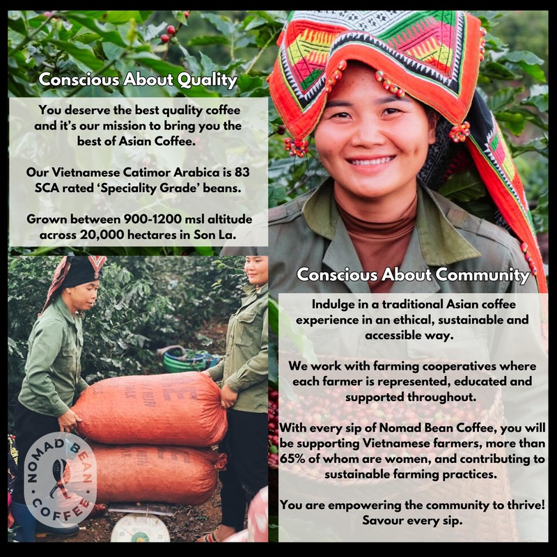 Sapa Cloud – Vietnamese 100% Arabica V60 Phin Filter Drip