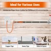 3FT Pipe Heat Tape and Heat Cable with Built-in Thermostat,