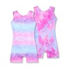 Nymphperi Girls Gymnasyics Leotards Size 4t 5t 2 Pack Shiny