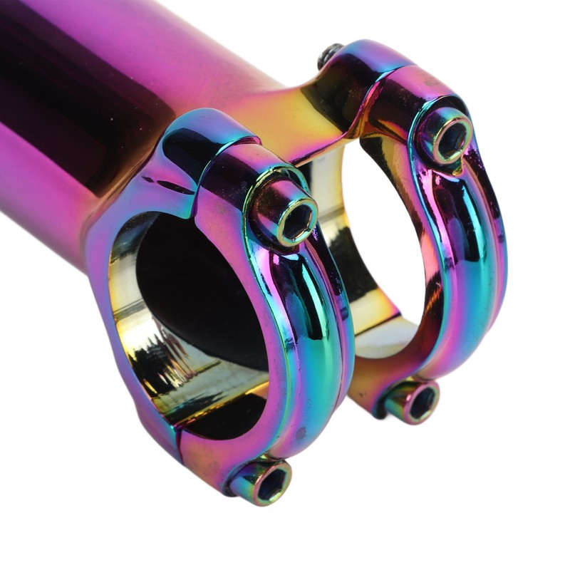 Bicycle Riser Colorful Aluminium Alloy Lightweight Handlebar Tube Stem for