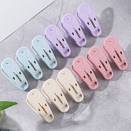 Pastel Multi-purpose Clothespins 12-Pack Set 5ea