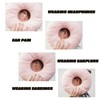 Ear Piercing Pillow for Side Sleepers With Ear Hole, 11"