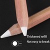 Omeblos White Charcoal Pencil, Charcoal Pencils Set, 2Pcs Sketch Highlight