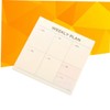 Operitacx 60 Sheets Office Notepad Memo Pad Task Checklist Subject