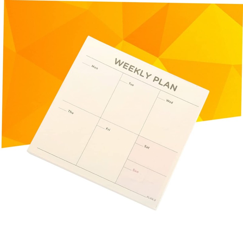 Operitacx 60 Sheets Office Notepad Memo Pad Task Checklist Subject