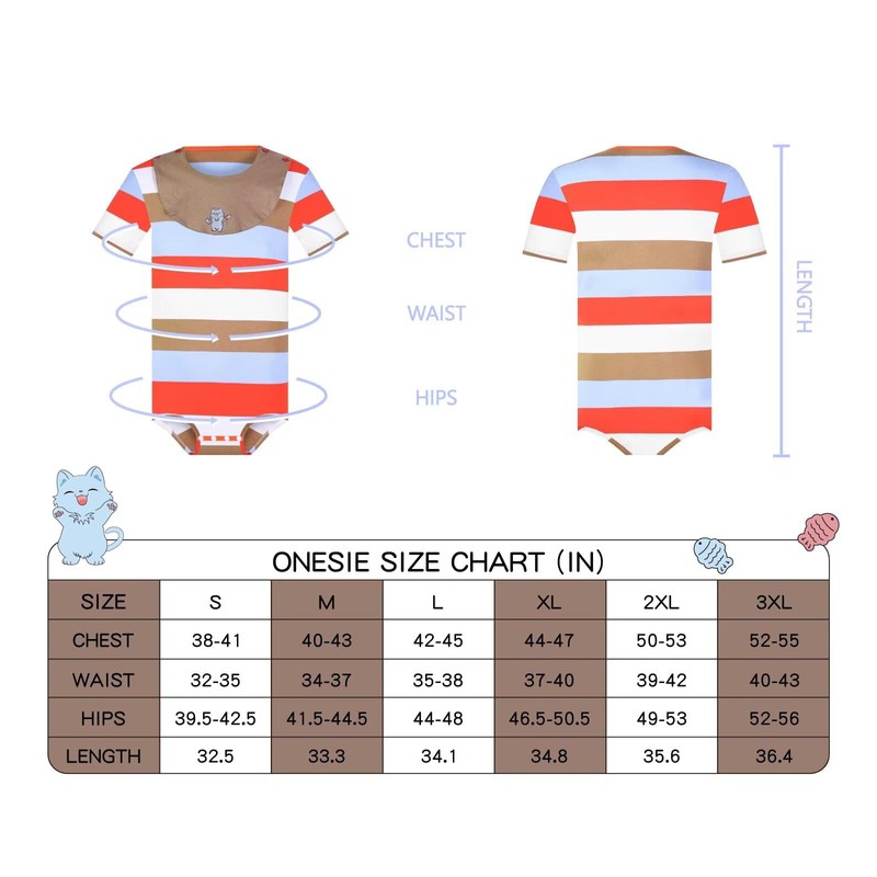 Landofgenie Onesie Pyjamas with Drooling Bib for Men Short Sleeve