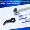 6 Pcs Pry Bar Wrench Adaptor Head Set, Crowbar Adapter