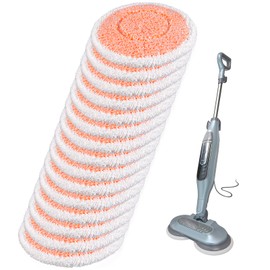 (15 Pieces) Replacement Mop Pads Compatible With Shark S7000 S7000AMZ S7001 XKITP7000 S7201 S7000 Series and S7001TGT Steam & Scrub All-in-One Scrubbing Mop, Heavy Duty Scrubbing Mopping Pads