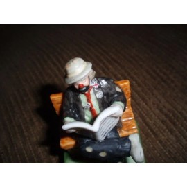 Flambro EMMETT KELLY JR. CLOWN BIG BUSINESS LOVELY RING BOX FLAMBRO
