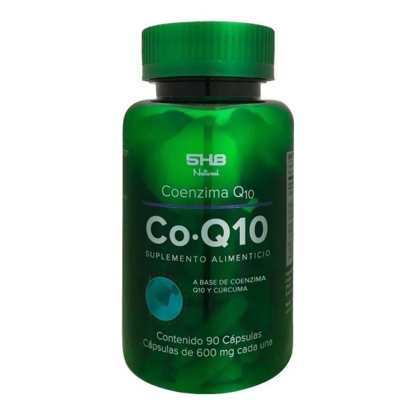 5h8 Co Q10, 90 Cápsulas 50 Mgs Contiene Raíz De