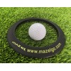 MAZEL Putting Cup/Ring - All-Direction Golf Practice Hole Trainer, Black