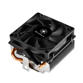 SilverStone Technology - Enfriador de CPU AM2/AM3/AM4/FM1/FM2 de perfil bajo de 95 W o más AMD de refrigeración (RL-KR01)