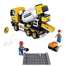 Sluban M38-B0550 M38-B0550-Concrete Mixer, Multi, Mixed Colours