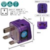 ROAD WARRIOR RWG-D002 Electrical Plug W BF Type (UK, Singapore,