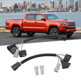 Conectores de Arnés de Cableado, Fydun 2 Piezas Adaptador del Arnés de Conversión de Faros LED Luces Altas y Bajas para Tacoma 2016-2021