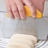 2 PCS Dough Scraper, Dough Cutter with Food Grade Stainless