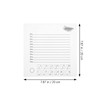 Beavorty Acrylic Eyelash Display Board Transparent Eyelash Tray for Extensions
