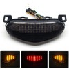 MZS Motorcycle Tail Light Turn Signal LED Integrated Blinker Smoke