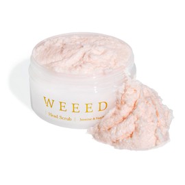 WEEED Head Scrub, Jasmine & Vanilla Scent, 7.1 oz (200 g), Scalp Scrub, Weed, Scalp Care, Scalp Scrub, Head Spa, Scalp Cleansing, Hair Care, Skin Cleansing, Skin Pores, Luxury, Relax, Dry Odor