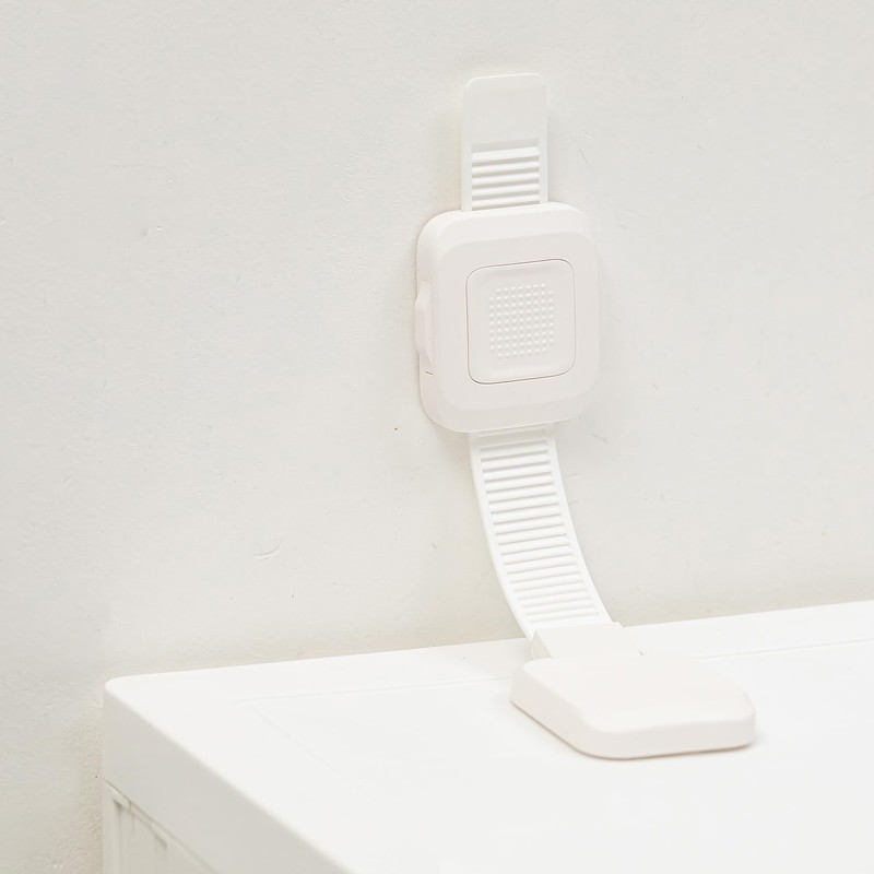 YEYA Upgraded No Drill Furniture Anchors for Baby Proofing, Anti-Tip