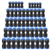 BDHYYM Pack of 50 Straight Pneumatic Connectors Pneumatic Fittings Push