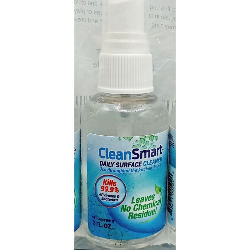 CleanSmart - Daily Surface Cleaner Kills 99.9% of Viruses &