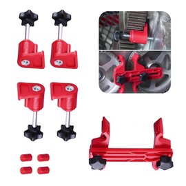 DACIRTY 9 PCS Engine Twin Camshaft Timing Tool, Bumped Non-slip Compact Construction Timing Locking Camshaft Sprocket Clips, Portable Repair Accessories, Suitable for Most Cars (Red)