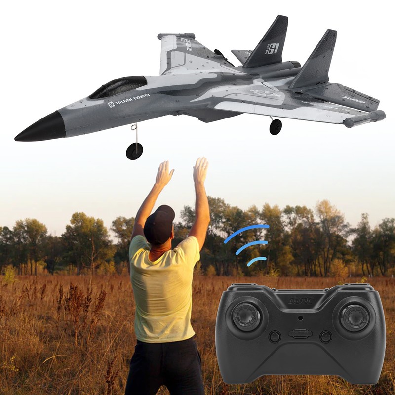 RC Glider Plane Lightweight Flexible Remote Control Airplane with LED