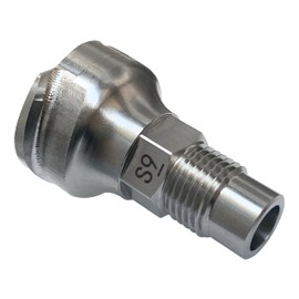 MITANSLE PPS 2.0 Spray Gun Adapter #S9 (26016) - 16 mm Male, 1.5 mm Thread Connects Diverse Paint Gun Brands to PPS 2.0 2PCS