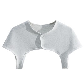 YFQHZMY Shoulder Warmth Retainer 100% Cotton - Ultra Thin & Breathable for AC Rooms & Winter, Hypoallergenic Arm Sleeve Seniors/Office/Outdoor, 3 Sizes (XL-3XL)