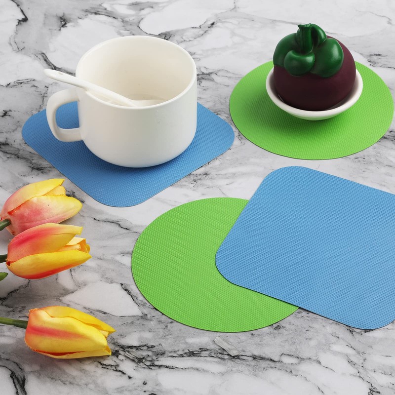 LUTER LUTER 4pcs Jar Opener, Rubber, Multi-function Silicone Bottle Opener
